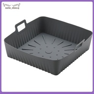 [marlon_edison.] 23cm/9Inch Square Large Silicone Air Fryer Liners Mold for  Air Fryer 6-8QT Reusabl