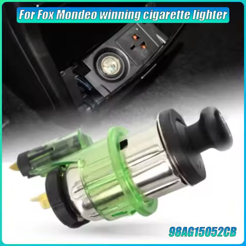 For Ford Focus Fiesta Mondeo S-MAX Cigarette Lighter Assembly Three Piece Set Interior Replacement P