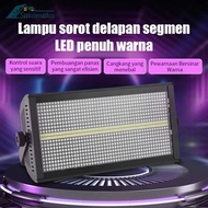 3 in 1 Full Color 960 LED Stage Light Spotlight Full Color 8+8 Segment Disco Light Stage Lighting RG