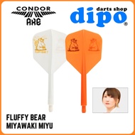 CONDOR AXE FLUFFY BEAR (Miyu Miyawaki Flight) - CONDOR AXE Darts Flight (Hard Material)