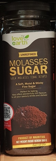 Love Earth Unrefined Molasses Sugar