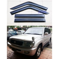 TOYOTA LAND CRUISER FJ100 1998-2007Y (MEDIUM 4") DOOR VISOR