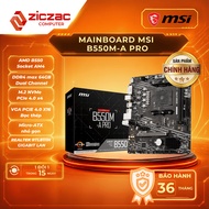 MSI B550M-A PRO Mainboard (AMD B550 / AM4 / DDR4 / M-ATX) - Genuine
