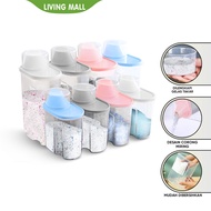 LIVING MALL Powder Detergent Dispenser / Multipurpose Container / Powder Detergent Dispenser C81-C82