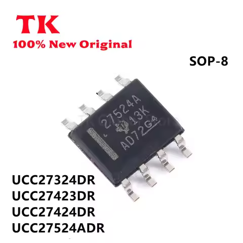 TK 10PCS/LOT UCC27324DR UCC27423DR UCC27424DR UCC27524ADR SOP-8 Driver chip 100% Quality, In Stock