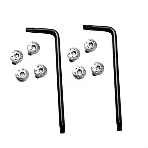 Precise 416 Stainless Steel 4pc Handle Grip Screws for 1911 P4 Model Repairs