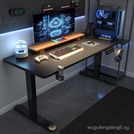Adjustable Computer Desk Single Motor Smart Standing Gaming Desk Electric Ergonomic Office Study Des