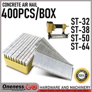 CONCRETE AIR NAIL - ST32 / ST38 / ST50 / ST64 -32MM / 38MM / 50MM / 64MM 400PCS/BOX