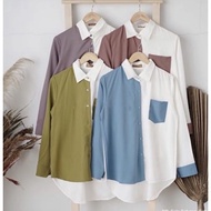 KEMEJA Atum Shirts BLOUSE Tops For Women PREMIUM Shirts/Women's Shirts/Youth Shirts/College Shirts/O