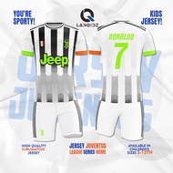 RONALDO KIDS FOOTBALL JERSEY | JUVENTUS KIDS JERSEY | CR7 KIDS FOOTBALL SHIRT | LANQIDZ