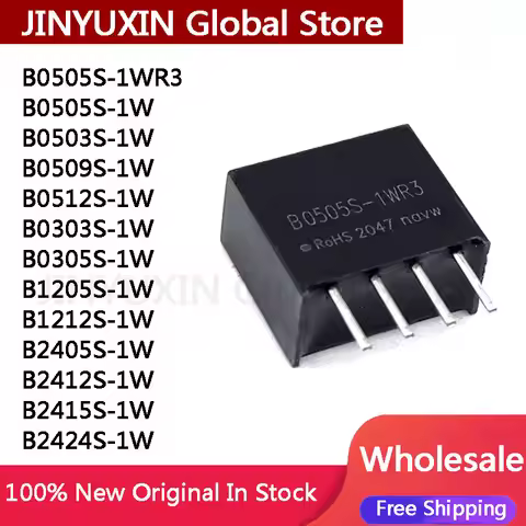 10Pcs B0505S-1WR3 B0505S B0503S B0509S B0512S B0303S B0305S B1205S B1212S B2405S B2412S B2415S B2424
