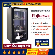 Tủ chống ẩm nhập khẩu FUJIHOME 50L DC-50E Tủ hút ẩm bảo vệ máy ảnh thiết bị điện tử - màn hình led c