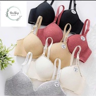 A5025_Women's 5 CM Bra (D80) 5 CM Thick Molded Bra, Soft Rimless Bra Push Up Bra Women