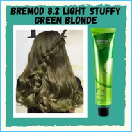 ♧ ◇ ✨ BREMOD HAIR COLOR LIGHT STUFFY GREEN BLOND 8.2