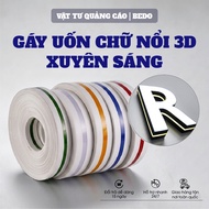 BEDO 3D Embossed Plastic Legs 5cm Thick 1mm Roll 50m 100m for Making LED Advertising Signs