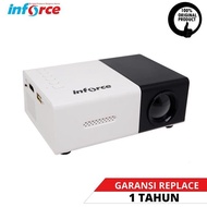 Lcd projector inforce mini aj3 portable quality led projector