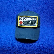Dsquared2 casual ripped hat logoBIG