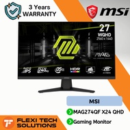 Flexi Tech MSI MAG274QF X24 QHD Gaming Monitor