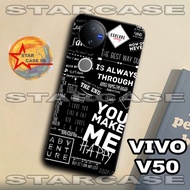 Vivo V50 rubber softcase/s9 aesthetic motif/ VIVO V50/case VIVO V50/casing VIVO V50/silicone/silicon