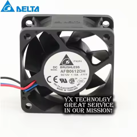 For Delta AFB0612DH 6025 60*60*25MM 6cm 60mm 12V 1.1A three-speed cooling fan