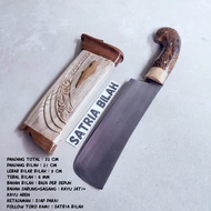 PERKAKAS SUKABUMI GOLOK HAMBALAN Jati cacah choper daging tulang hewan GOLOK CIBATU ASLI fulltang ba