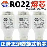 New Arrival Positive Fuse Zhenghao R022 RL96 RL93 RL6 RO22 Spiral Ceramic Fuse Fuse 35A40A50A 89d
