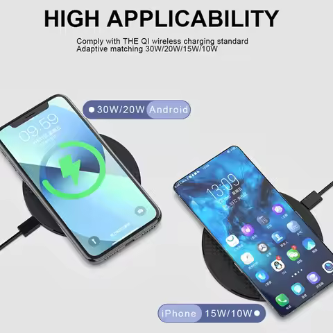 10W Fast Wireless Charging for oppo Sony Xperia 1 III Xperia 1 II XZ2 Premium XZ4 XZ3 XZ2 iPhone12 1