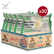 MOKI ชุดเซ็ต เส้นแบนโอ๊ตไฟเบอร์ผสมบุก 200กรัม 30 ห่อ (Setketo17) เส้นบุก คีโต เจ คลีน ลดน้ำหนัก ก๋วย