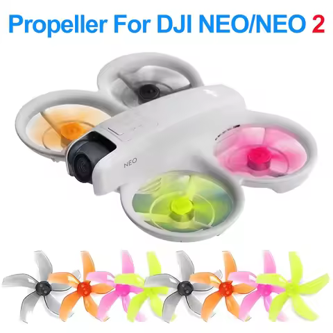 Five Leaves for DJI Neo /NEO 2 Propellers Colored Props Quick Release Props Paddle Blade Low-Noise P