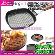 [ZB] Grill PAN 20cm GRILL GRILL GRILL TEFLON Meat BBQ BARBEQUE