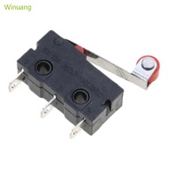 Winu New Normally Open Roller Lever Arm Close Limit Switch Micro KW12-3