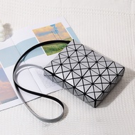 issey miyake 100% BaoBao Shoulder Small Square Box Geometric Ladies Bag Crossbody Niche Unique Mobil