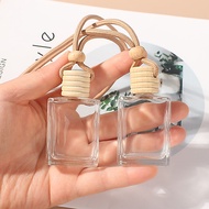 15ml Car Hanging Glass Bottle Perfume Aromatherapy Pendant Refillable Car Perfume Bottle