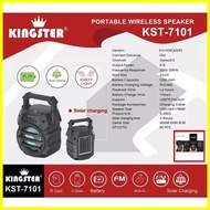 ❤ ✸ ❁ KST-7101 KINGSTER Solar Mini Portable Speaker