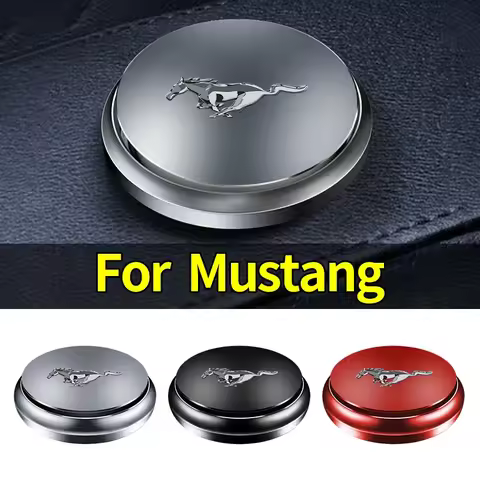 Car Logo Air Freshener Instrument Seat Aromatherapy Scent Decor For Ford Mustang GT500 GT350 Cobra S