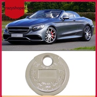 [crazyshopee] High-Quality Coin-Type s  Gap Gauge Tool - Measure 0.6-2.4mm Range with