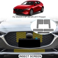 4PCS Car Insect-proof Air Inlet Protection Cover Insert Vent Racing Grill Filter Net Accessory For M