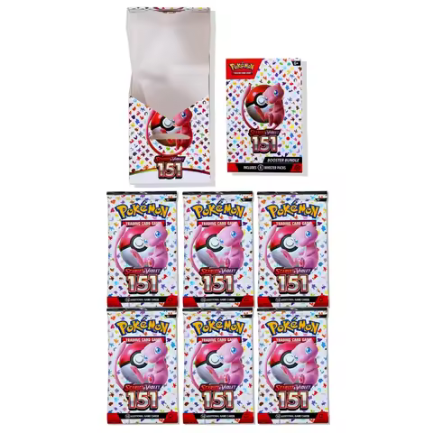 *Pokemon Card v10 Booster bundle Destined Rivals Prismatic Evolutions Scarlet Violet 151 English Boo