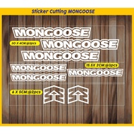 Cutting sticker mogoose frame sticker