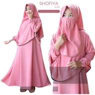 The Latest Muslim Children's Clothing Set Of Hijab And Veil Ages 5-15 Years | Girls Muslim Dresses |