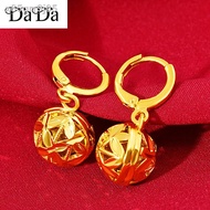 ♈saudi gold 18k pawnable legit gold earrings student peas earrings bone studs gold earrings
