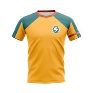 Sports Crew Neck Short T-shirt Endo Inazuma Eleven (Super Eleven) Uniform T-shirt - Goenji