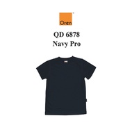 SUNBEAR.com.my Oren Sport QD6878 Navy Pro Quick Dry Kids Youth Cool Fit Microfiber Round Neck Breath