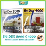 ☢  ◵ ◙ 【Petcher】En-Dex 4000 & 8000 Endex Per Tablet Endex 4000 Endex 8000 Endex For Dogs Endex Anti