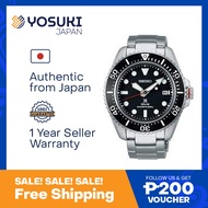 SEIKO SNE589P1 SNE589P PROSPEX SOLAR DIVERS Date Black Silver Stainless  Wrist Watch For Men from YOSUKI JAPAN / SNE589P (  SNE589P  S SNE5 SNE58   )