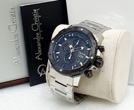 Jam Tangan Pria Alexandre Christie 6410 Tanggal &amp; Chrono Aktif