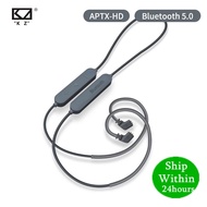 KZ Bluetooth 5.0 Earphone Cable Aptx HD QCC3034 Module headset Upgrade Cable MMCX\2PIN AS10 ZST ZSN ZS10 PRO AS16 ZSX