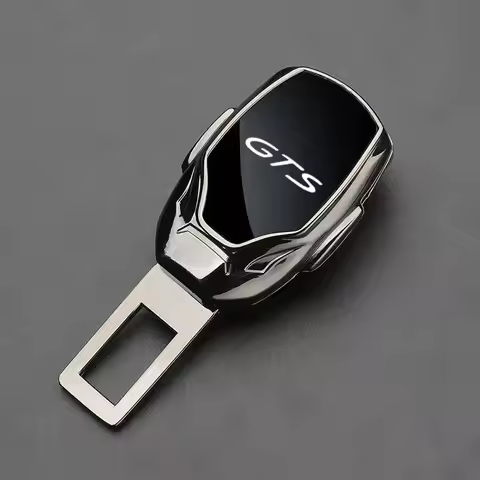 For Porsche GTS Cayenne Cayman Panamera Macan 911 718 928 901 930 Car Seat Belt Clip Extender Safety