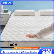 LUOLAI Ready Stock 4 6 8CM Memory Foam Latex Mattress Single Queen King Foldable Tilam Tatami Topper
