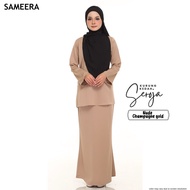 Kurung Kedah SEROJA Nude Champagne Gold